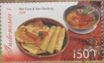 Prangko Makanan Tradisional tahun 2007 - Roti Cane & Kari Kambing, Nanggroe Aceh Darussalam
