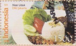 Prangko Makanan Tradisional tahun 2009 - Nasi Uduk, DKI Jakarta
